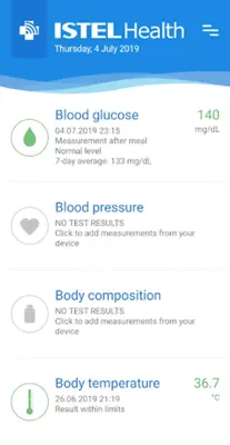 Istel Health android App screenshot 4